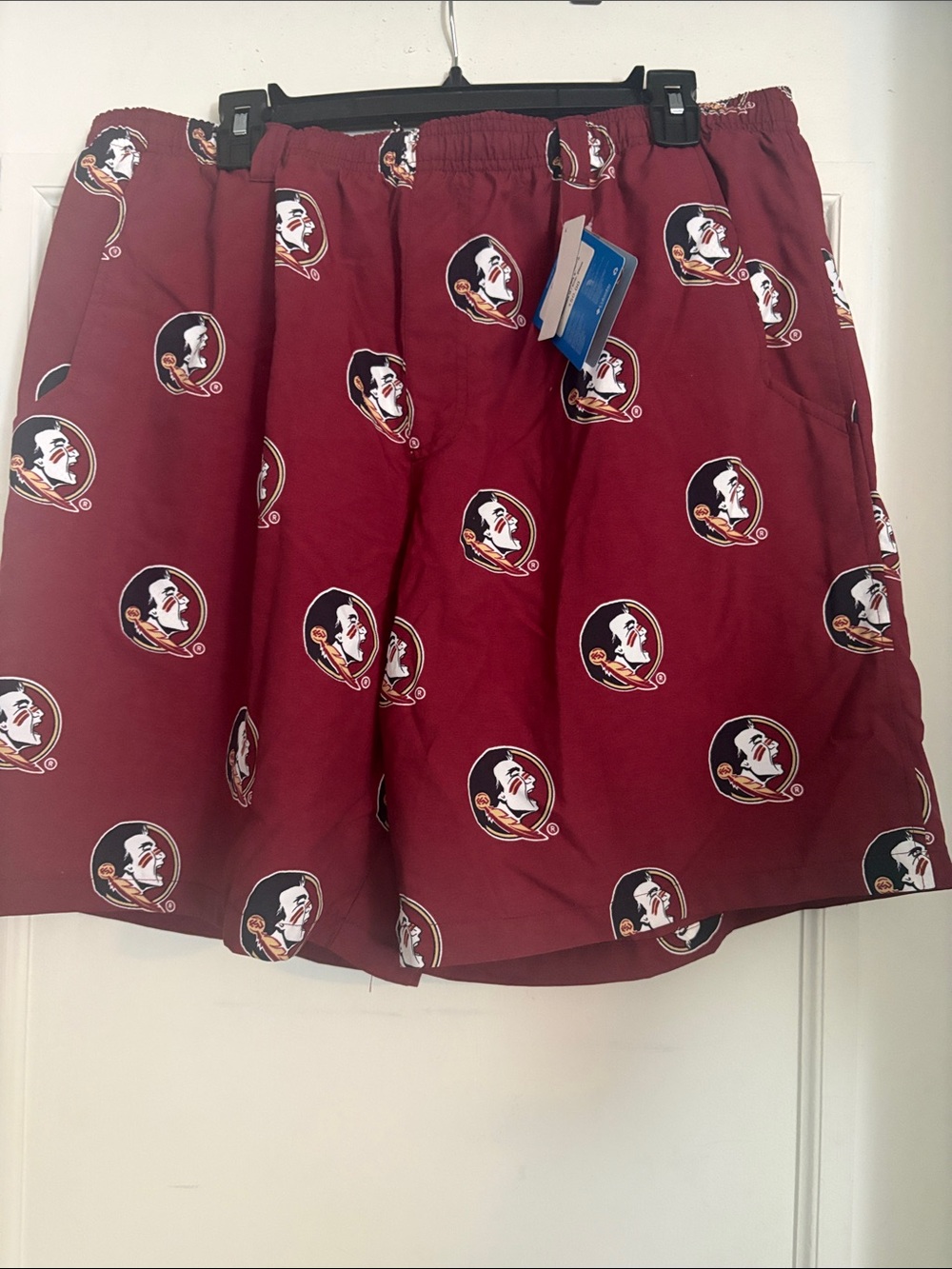 Columbia Maroon FSU Printed Men’s Swimming Trunks